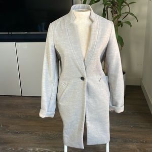 Banana Republic Manadarin Collar Coat